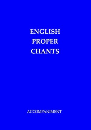 English Proper Chants (Accompaniment)